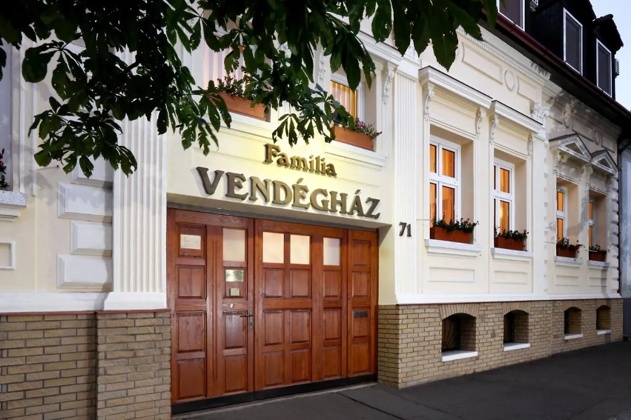 Hotel Familia Vendeghaz Segedín